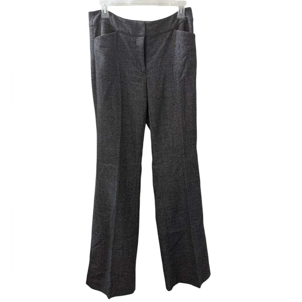 White House Black Market WHBM Textured Trousers Dress Pants Size 6